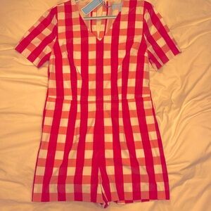 Draper James shorts romper never worn